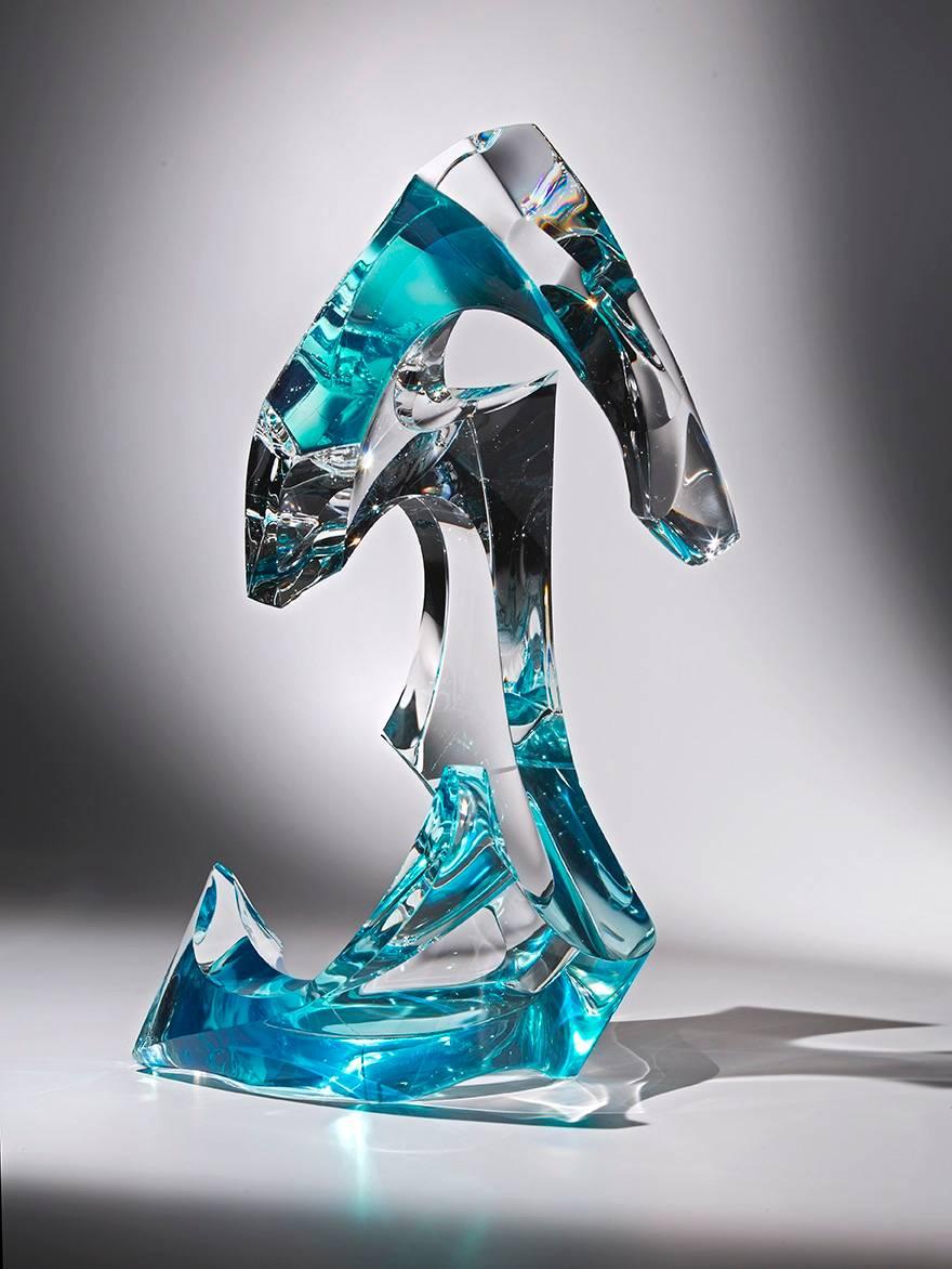 Karsten Oaks Abstract Sculpture - Abstracted Flexion