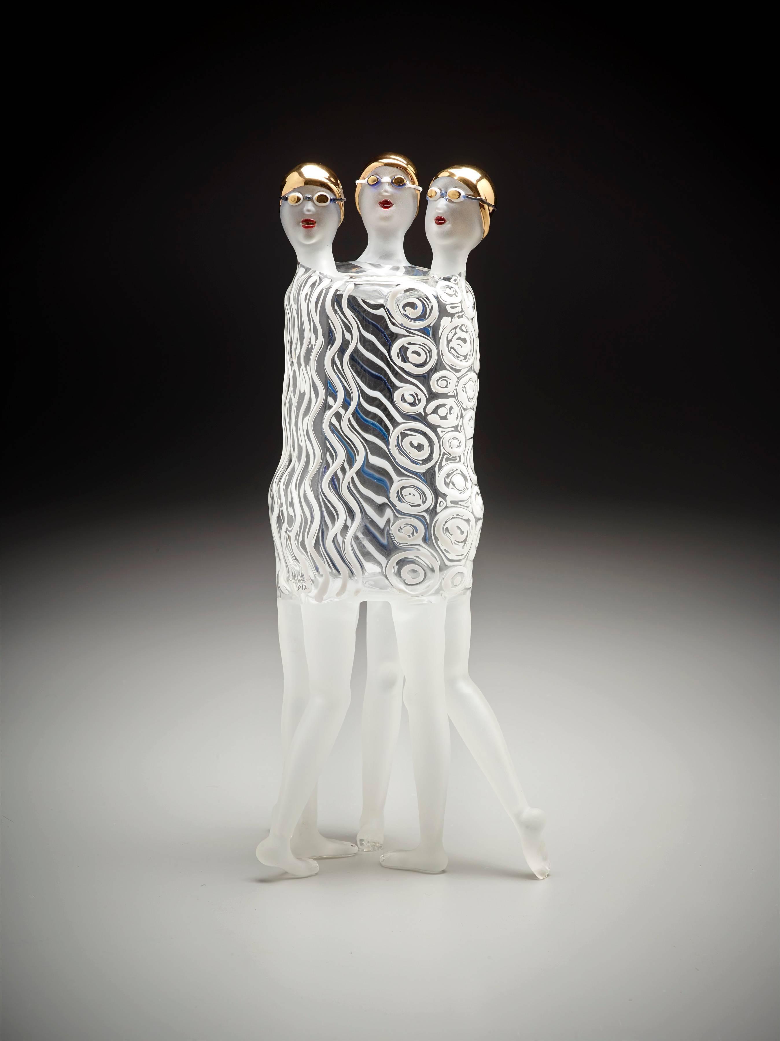 Karen Buhler Figurative Sculpture - Team Spirit