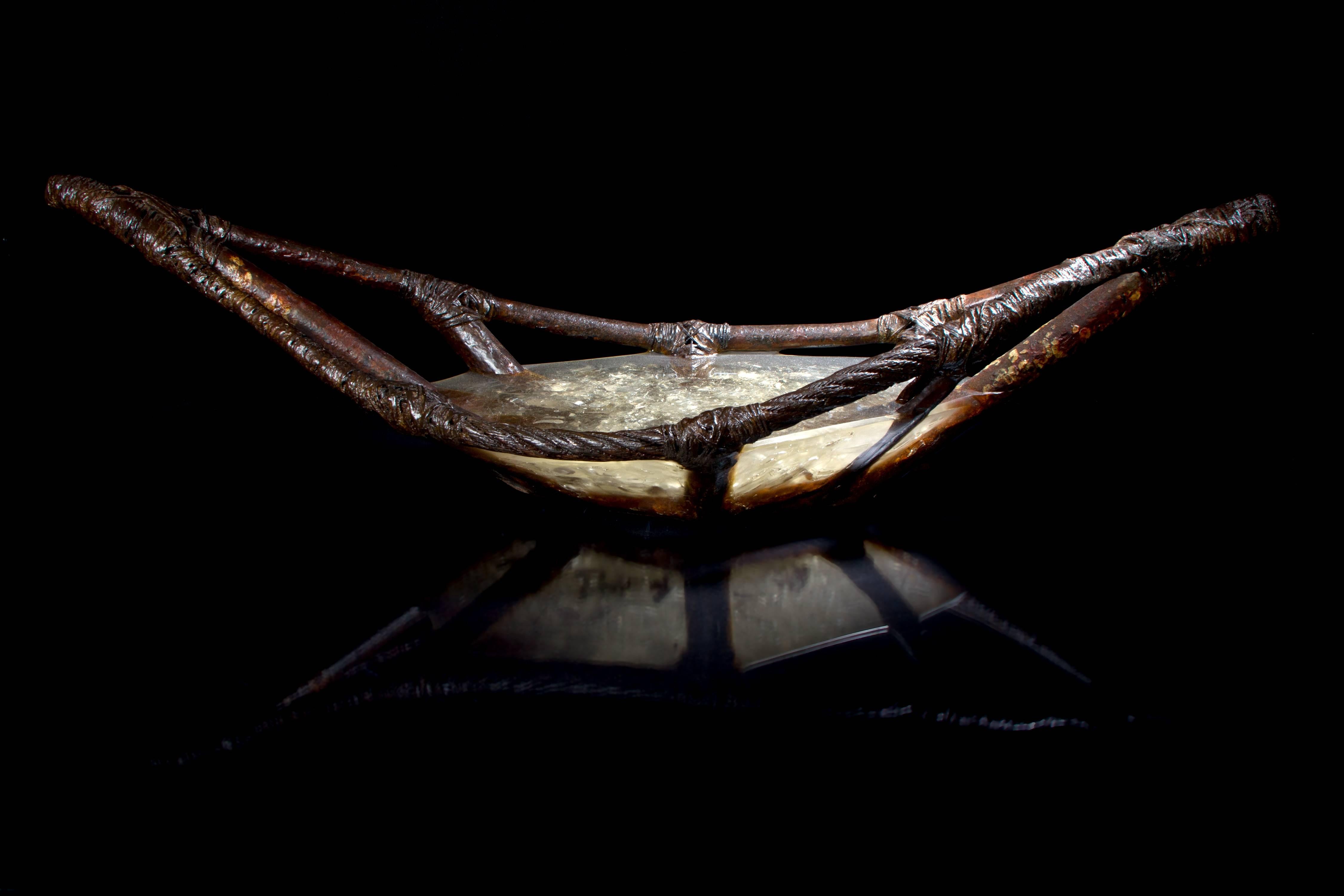 Steve Jensen Still-Life Sculpture - Clearwater Canoe