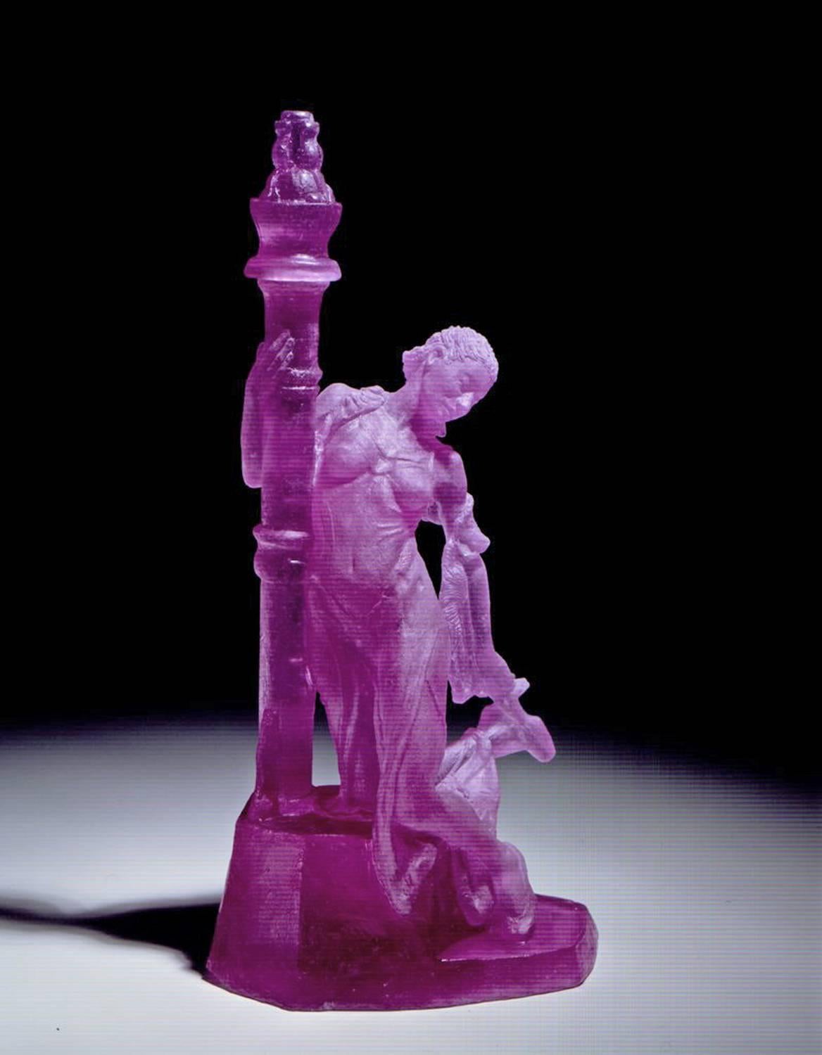 Wendy Saxon Brown Figurative Sculpture - Lantern