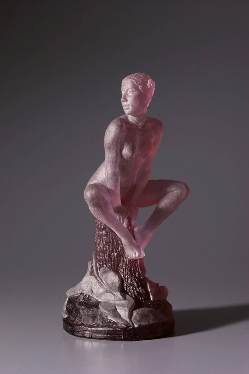 Wendy Saxon Brown Figurative Sculpture - Forest Nymph