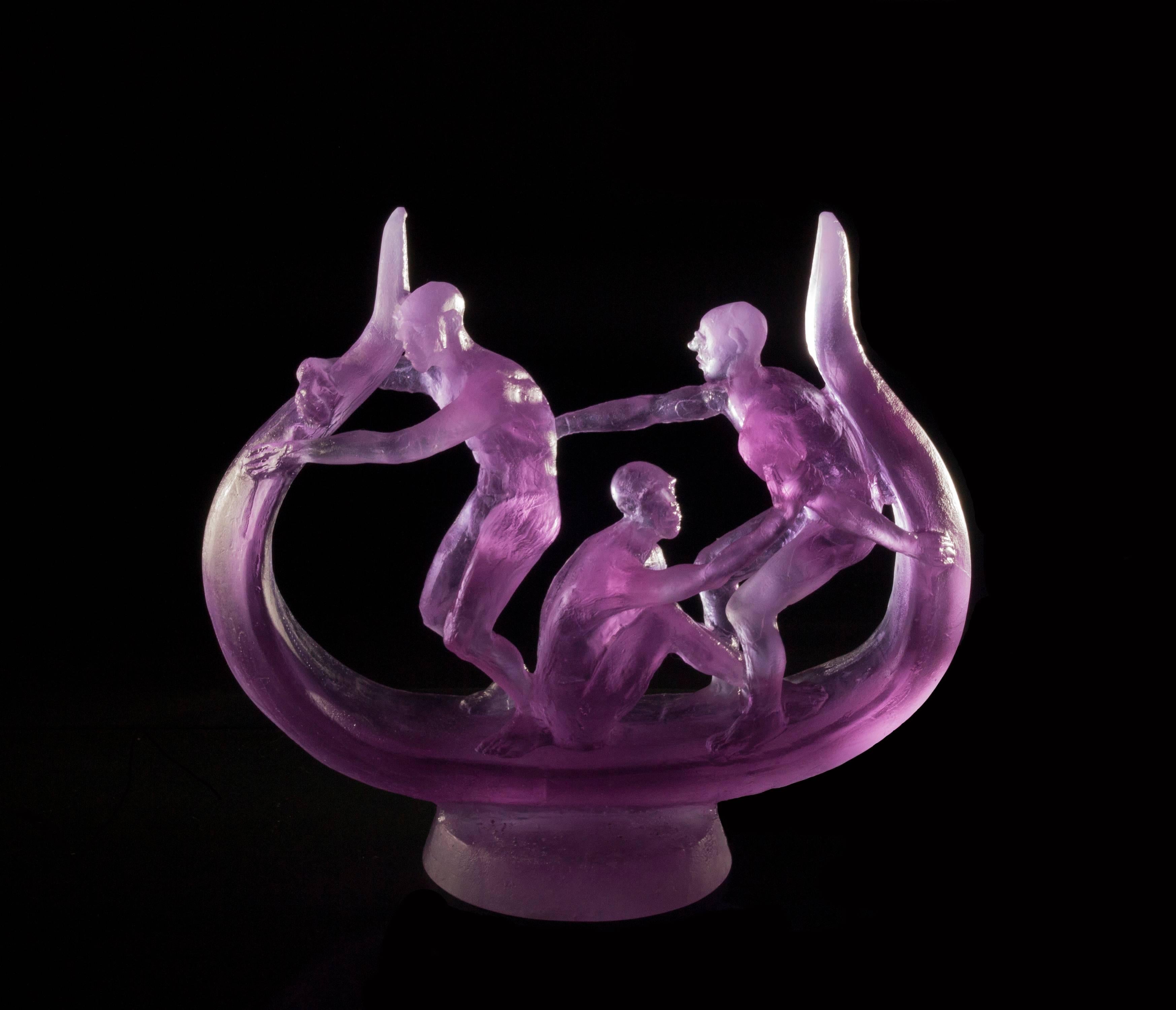 Stephen Pon Figurative Sculpture - Luna