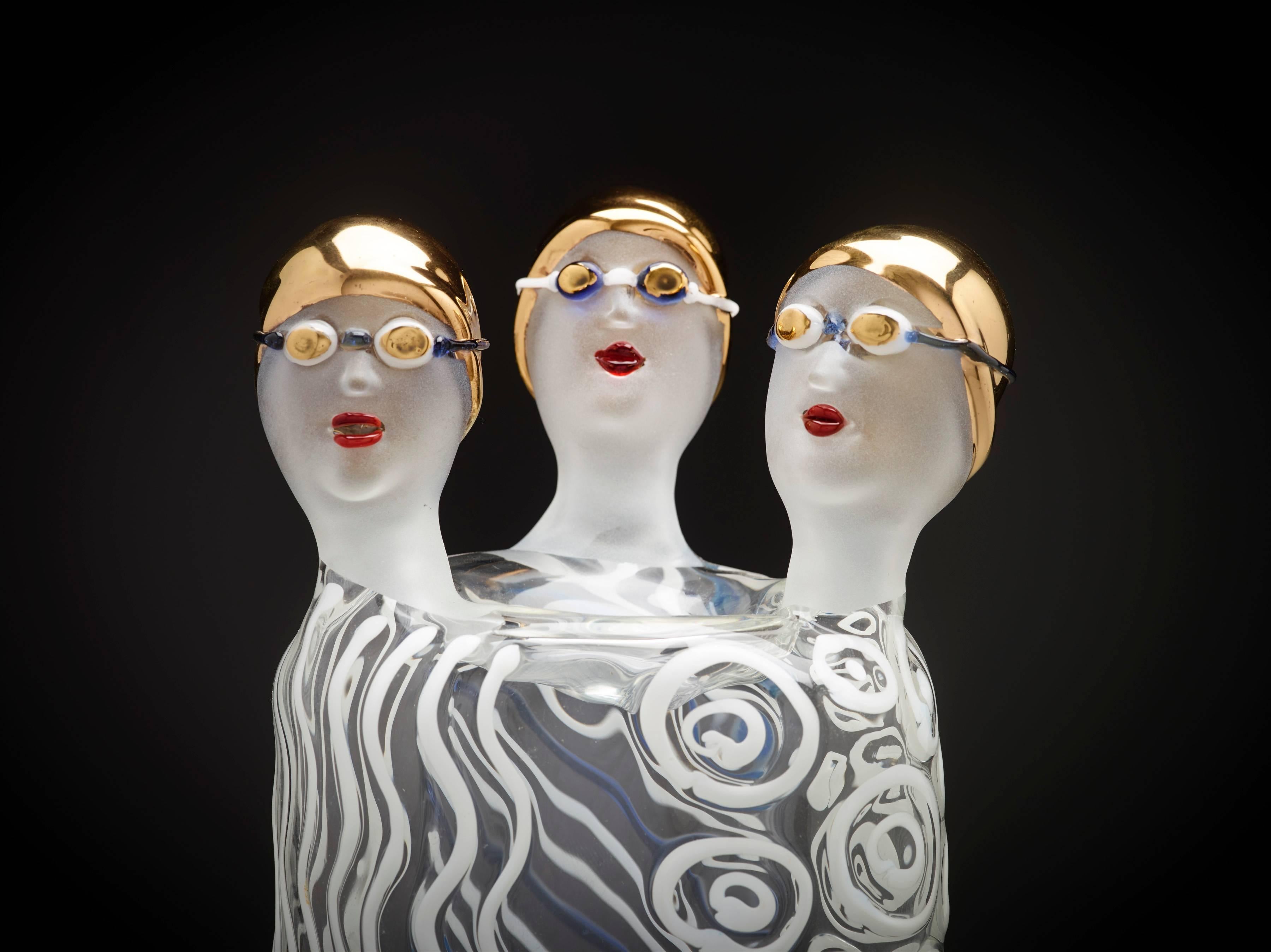 Team Spirit - Sculpture by Karen Buhler