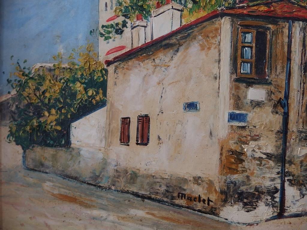 Elisée MACLET
Montmartre : The House of Berlioz (Circa 1950)

Original oil on board
Signed bottol right
26 x 22