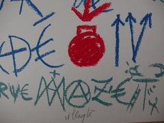 Graph : Paris Saint Germain - Original handsigned serigraph - 75 copies