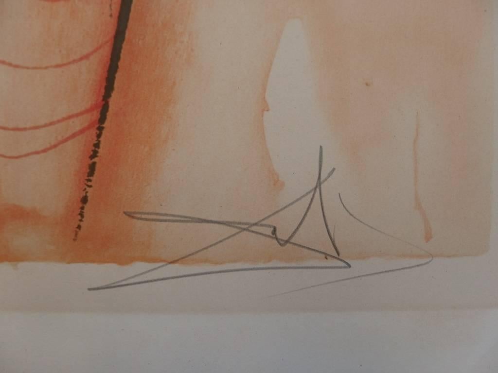 Port Lligat : Venus With Drawers - Original handsigned lithograph - 200 copies - Print by Salvador Dalí