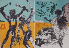 Vietnam / Peace Suite - Four original handsigned lithographs - 1973