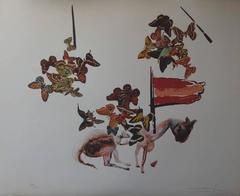 Anamorphosis : Sculpture lithographs - Suite of five original handsigned lithos