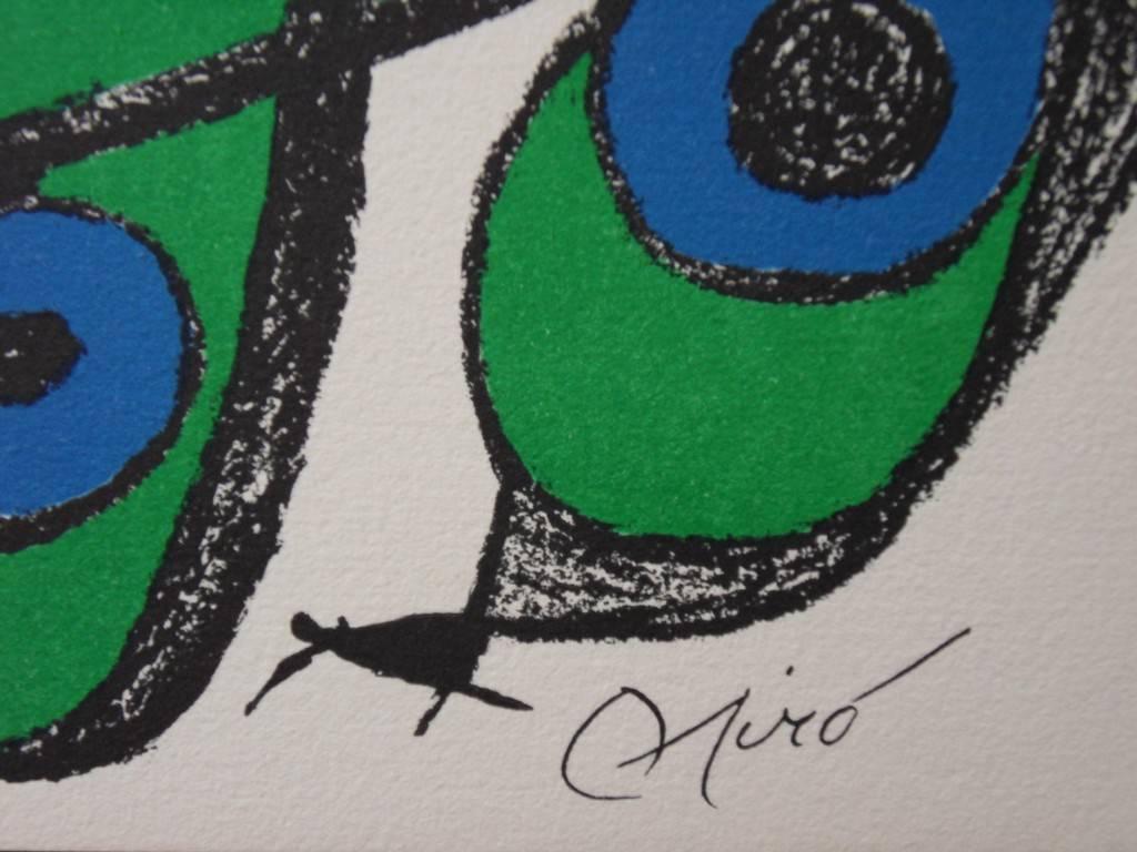 Escultor : Giappone - Litografia originale - 1500 copie - Print di Joan Miró