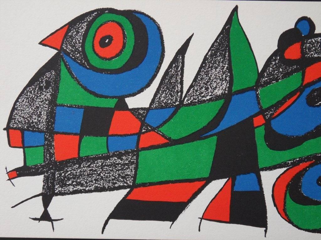 Escultor : Giappone - Litografia originale - 1500 copie - Print Moderno di Joan Miró