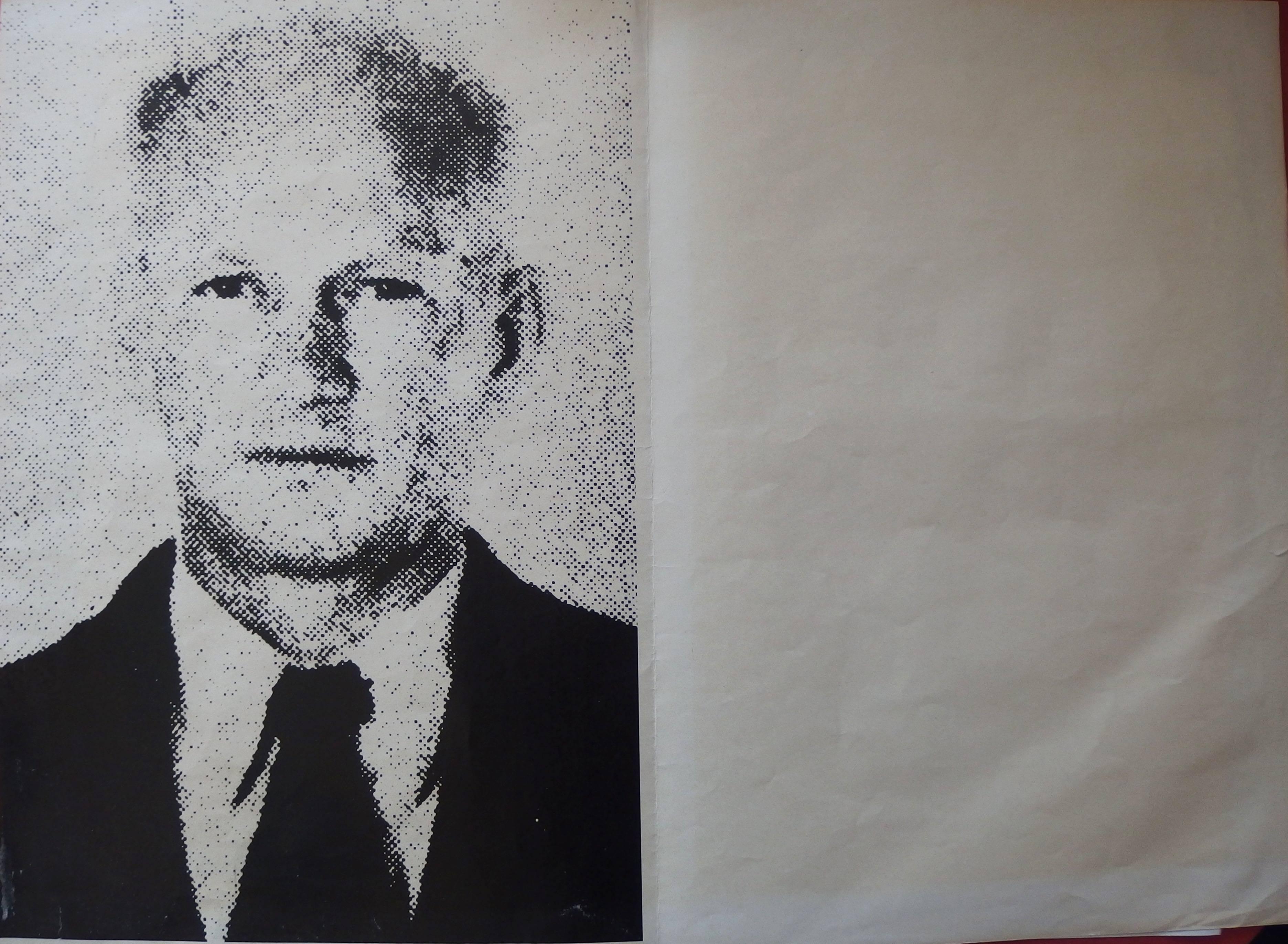 Andy Warhol Portrait Print - Andy WARHOL - The thirteen most wanted (n°6 Redmond), orginal screen print 