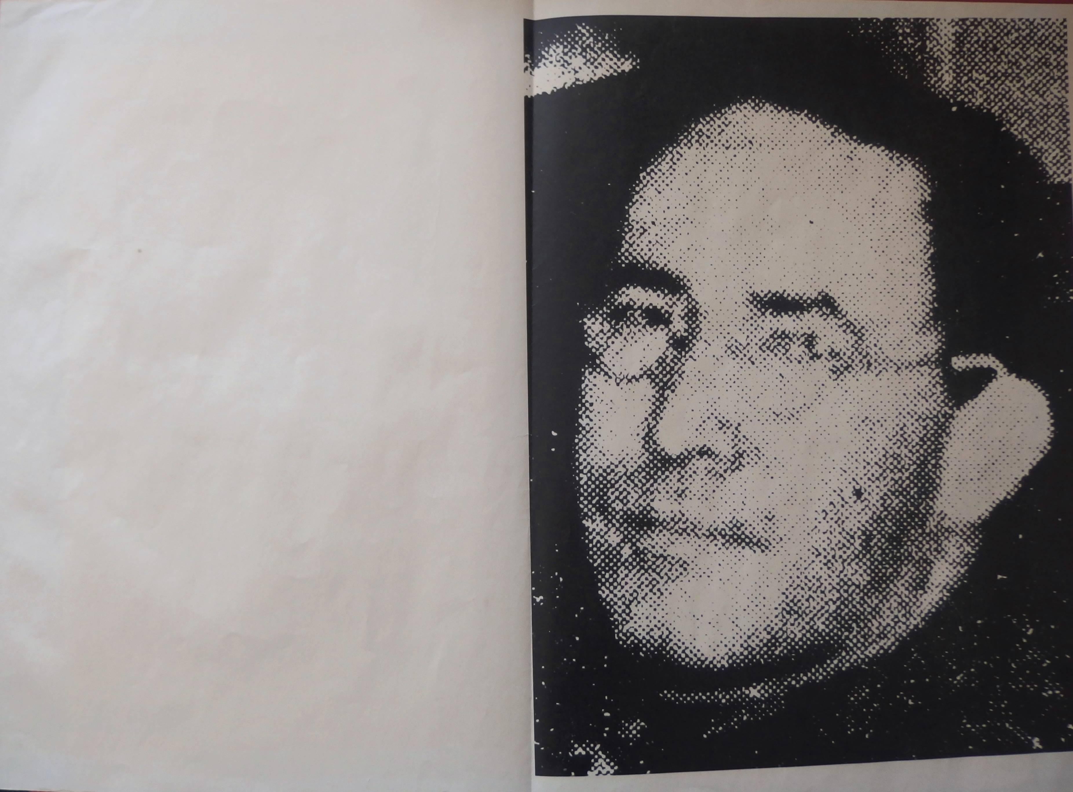 Andy Warhol Portrait Print - Andy WARHOL - The thirteen most wanted, orginal  screen print