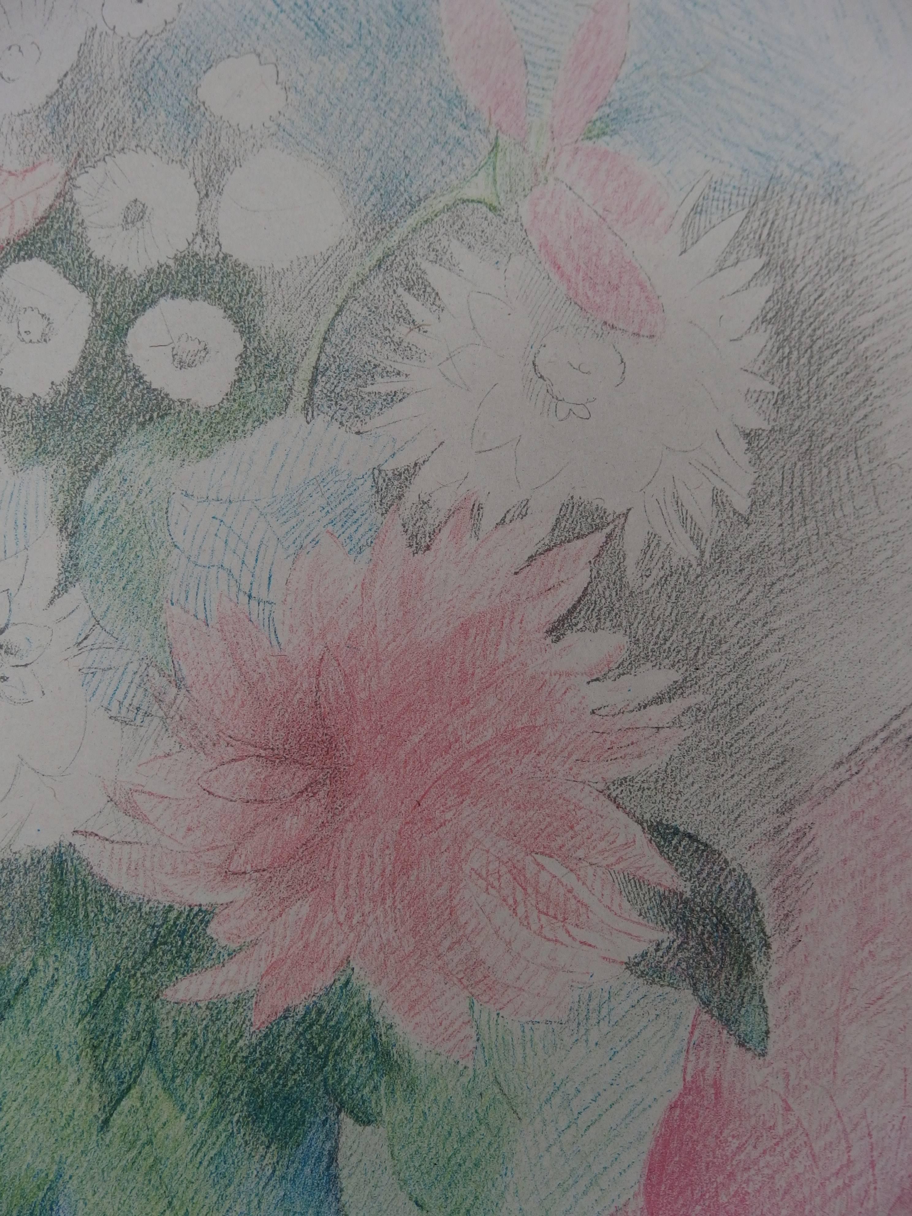 Marie LAURENCIN
Spring Colorful Flowers (1928)

Stone Lithograph
Printed in Atelier Mourlot
Plates signed
On China paper 42 x 31 cm (c. 17 x 12