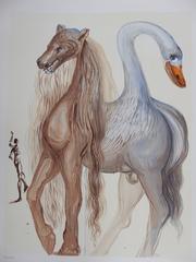 Chimera of Horace (Chimère d'Horace), Original lithograph, Handsigned