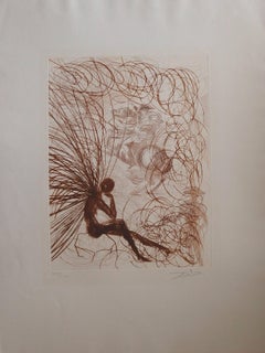 Napoleon, Original etching, Handsigned in pencil