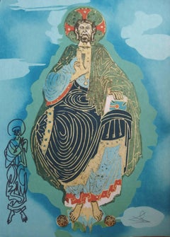Patocrator - Christ in his majesty, Original litograph, Handsigned