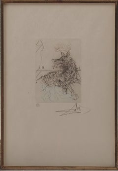 Shakespeare : Richard III - Original handsigned etching - 250 copies
