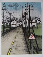 The Road - Original lithograph - 1962