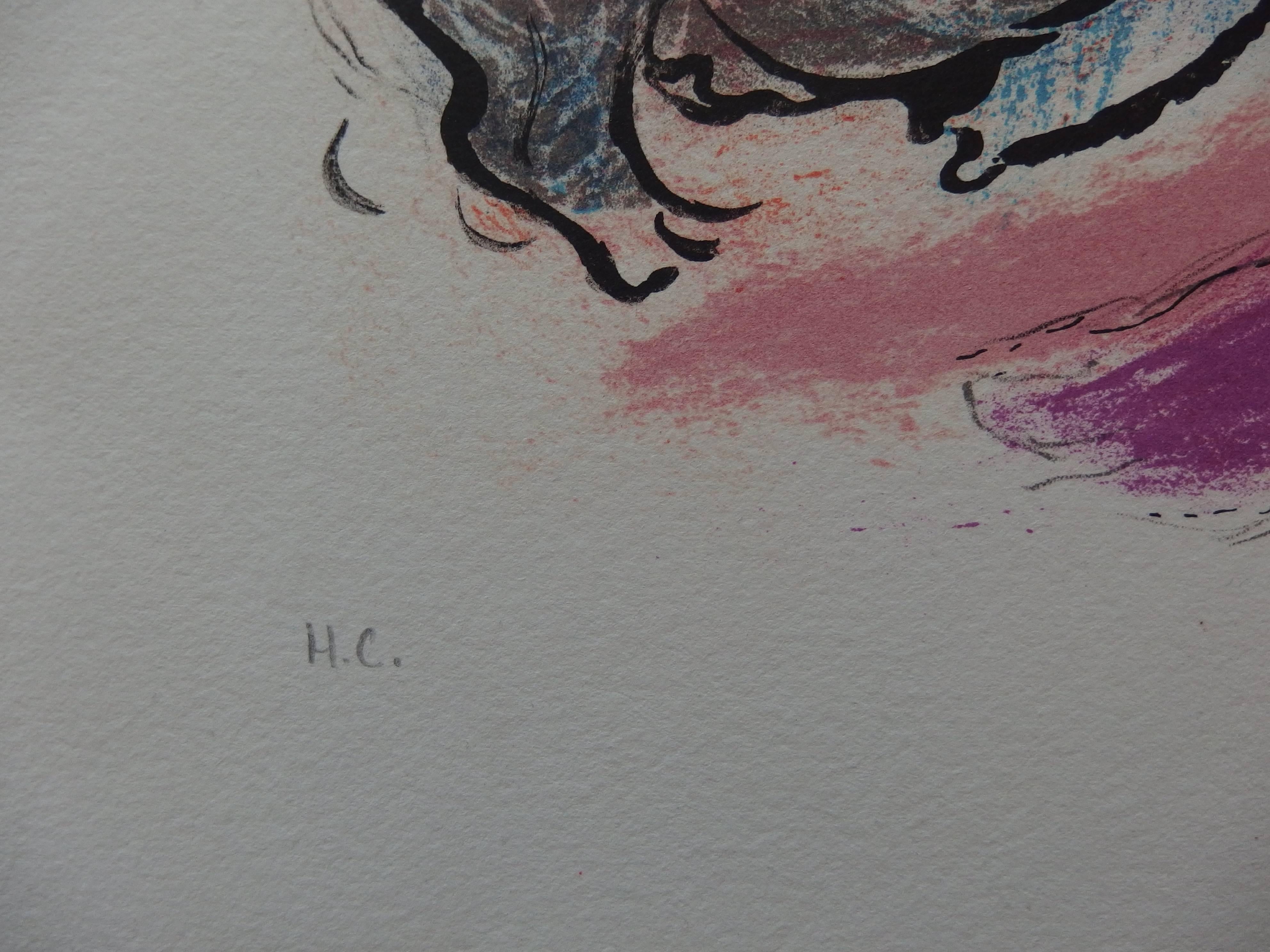 Maternity with Centaur - Original handsigned lithograph - 90 copies 1