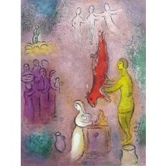 Sacrifices Made To The Nymphs - Original Lithograph - 1961 8