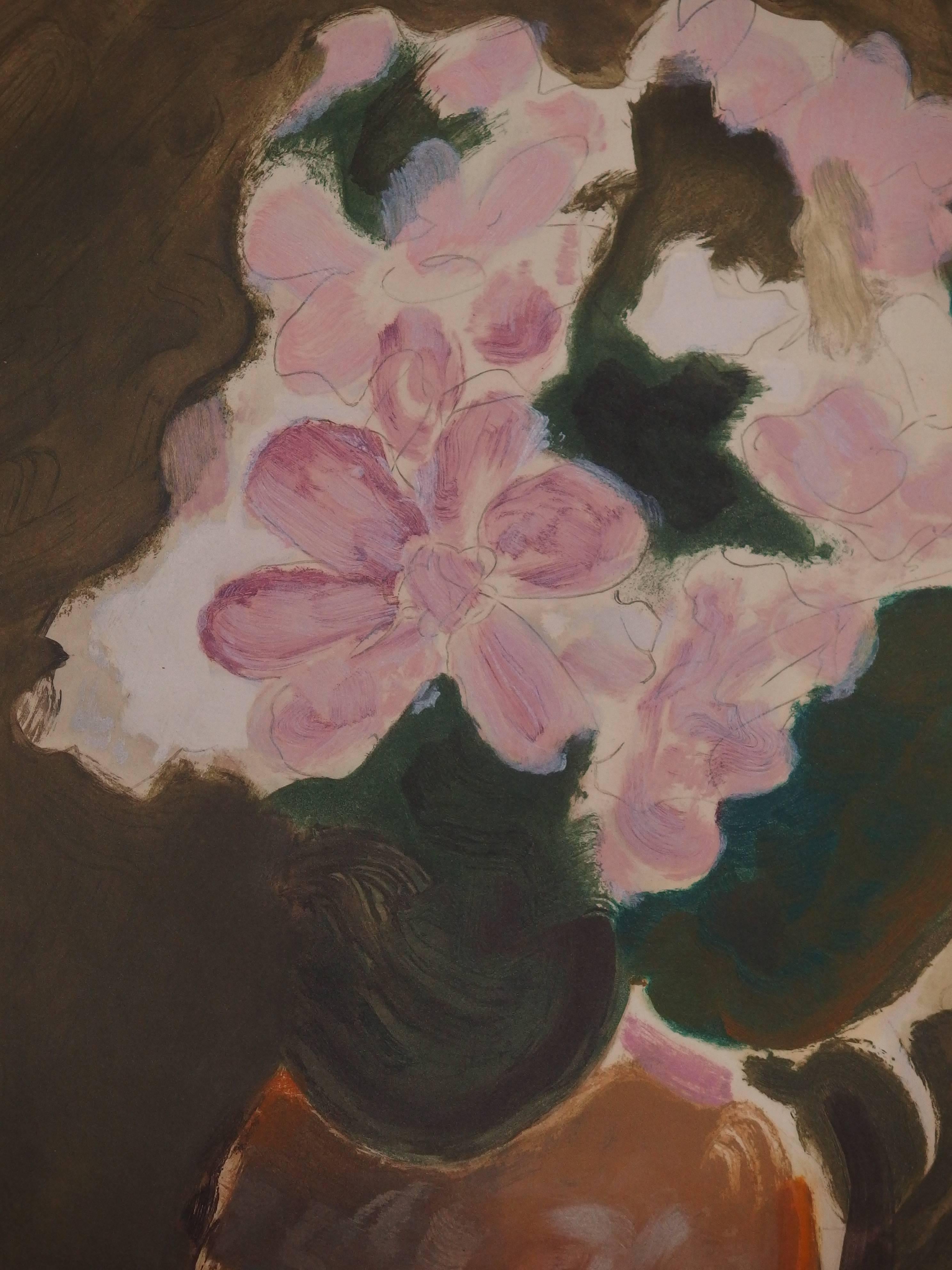The Pink Bouquet - Original handsigned etching - 50 copies 1