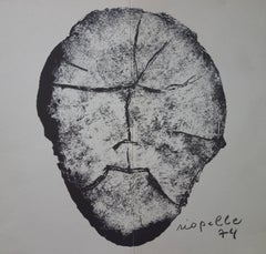 The Face - lithograph - 1974