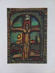 Crucifixion - woodcut