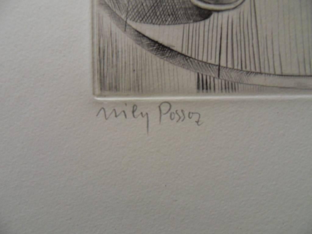 Mily POSSOZ
The table

MEDIUM : Etching
SIGNATURE : Handsigned
LIMITED : 30 copies
PAPER : Rives vellum
SIZE : 15 x 11