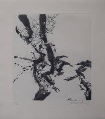Abstract composition - Original handsigned etching - edition of 20