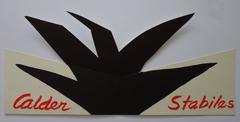 Stabiles - Original lithographic pop-up card - Plate signed - Maeght 1963