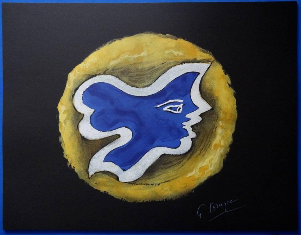 (after) Georges Braque Figurative Print - Mythology : Hera
