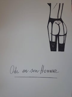 Women's Games : Ode en son Honneur - Original lithograph - 1970