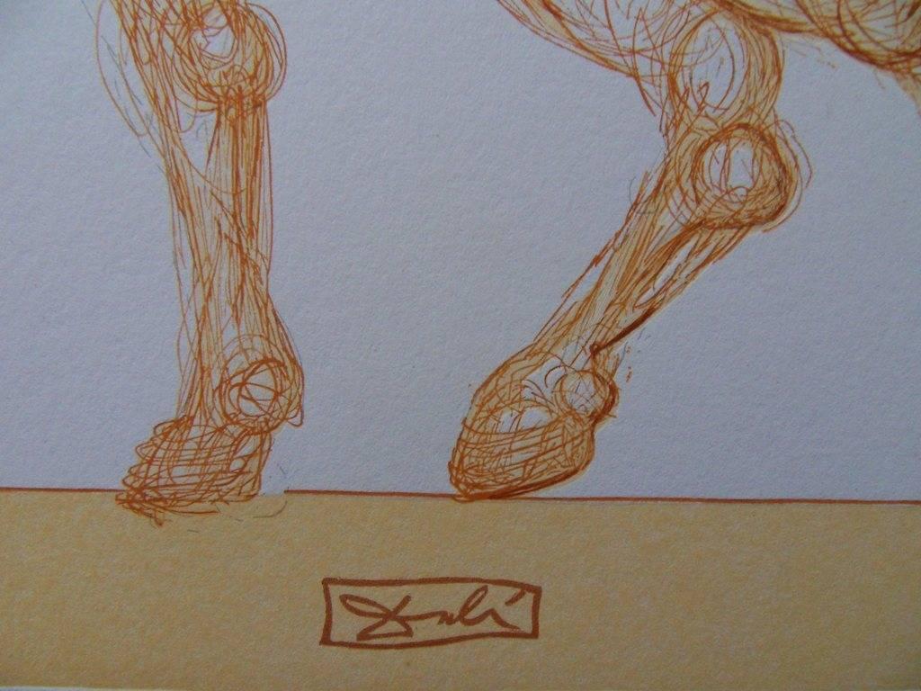 The Centaur - woodcut - 1963 - Print by Salvador Dalí