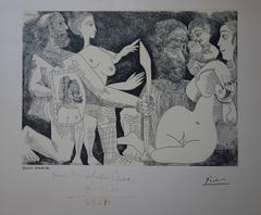 Mythology : Women & Soldiers - Heliogravure - Handsigned and dedicated