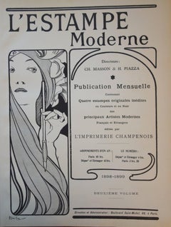 L'Estampe moderne - Original lithographie (1897/98)