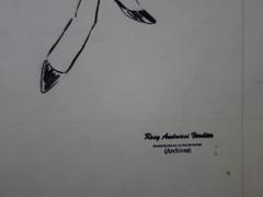 Dibujo Mode : Tres Vestidos de Colores - Dibujo original en acuarela y gouache