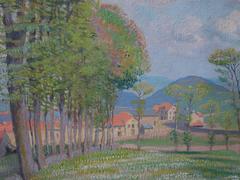 Boccage in Normandy - Original signed Oil on Canvas