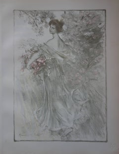 Spring - Original lithograph - 1897