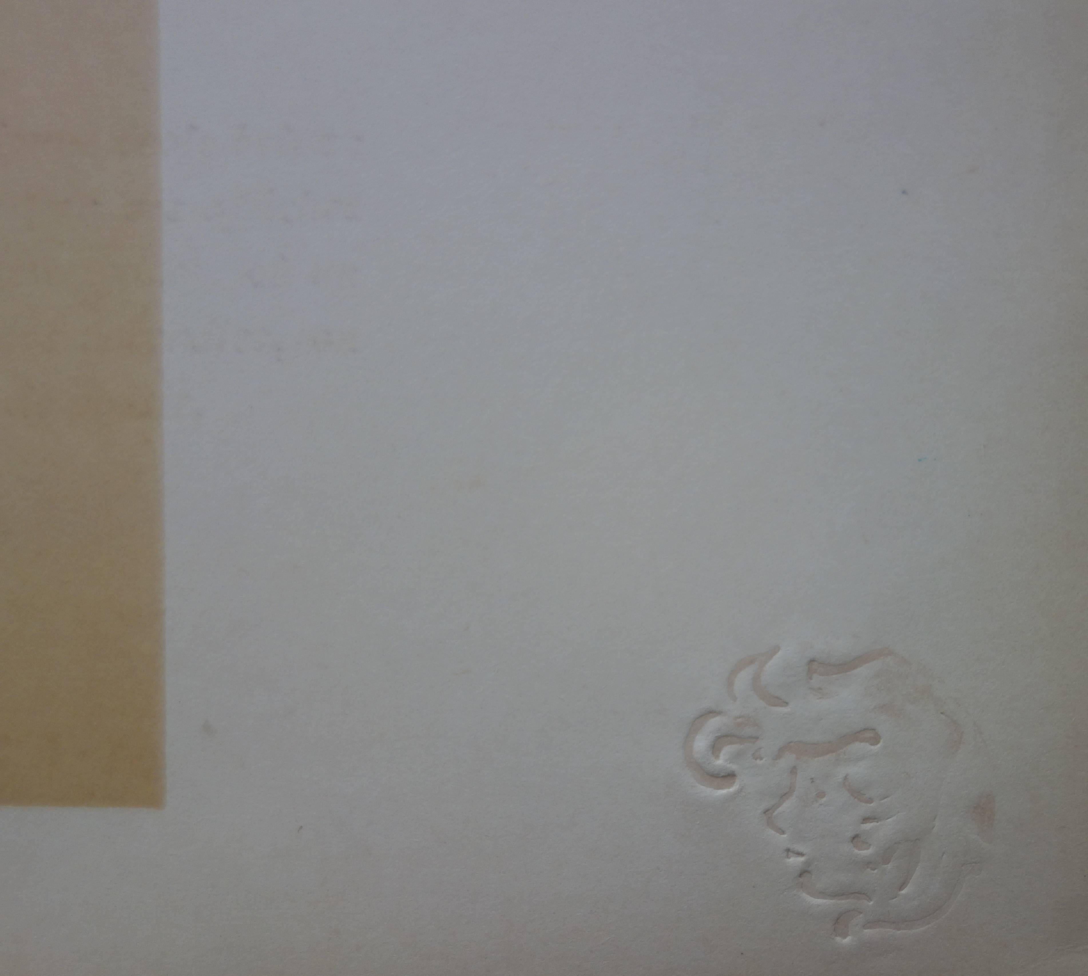 Rinnovamento - Litografia originale - 1897 - Print Art Nouveau di Émile Berchmans