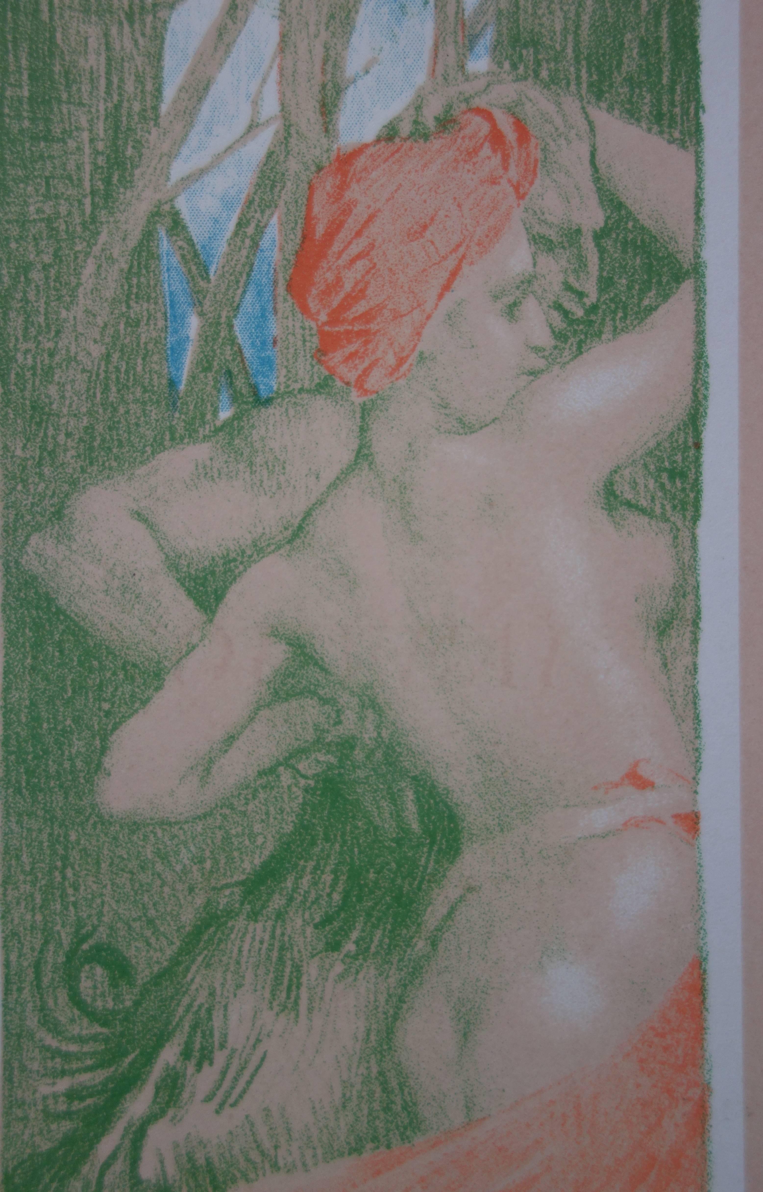 Emile BERCHMANS
Rinnovo

Litografia originale
Firma stampata nella lastra
1897/98
Stampato su carta Vélin 
Dimensioni 40 x 31 cm (circa 16 x 12