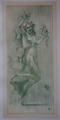 The Dance - Original lithograph - 1897