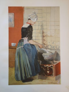 La servante - original lithograph (1897/98)