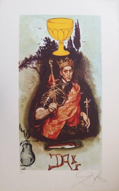 King of cups - Lithograph - 1978