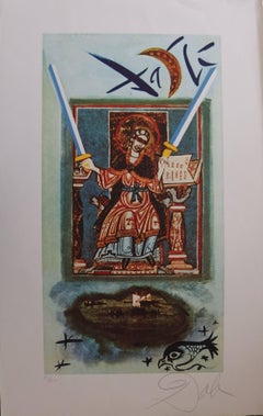 Two of swords - Lithograph - 1978