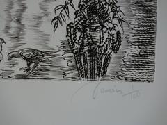 May : Blossom Spring - Original handsigned etching - Exceptional n° 1/100