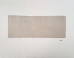 Nu Allongé - Original etching - edition of 117 - Stamp-Signed