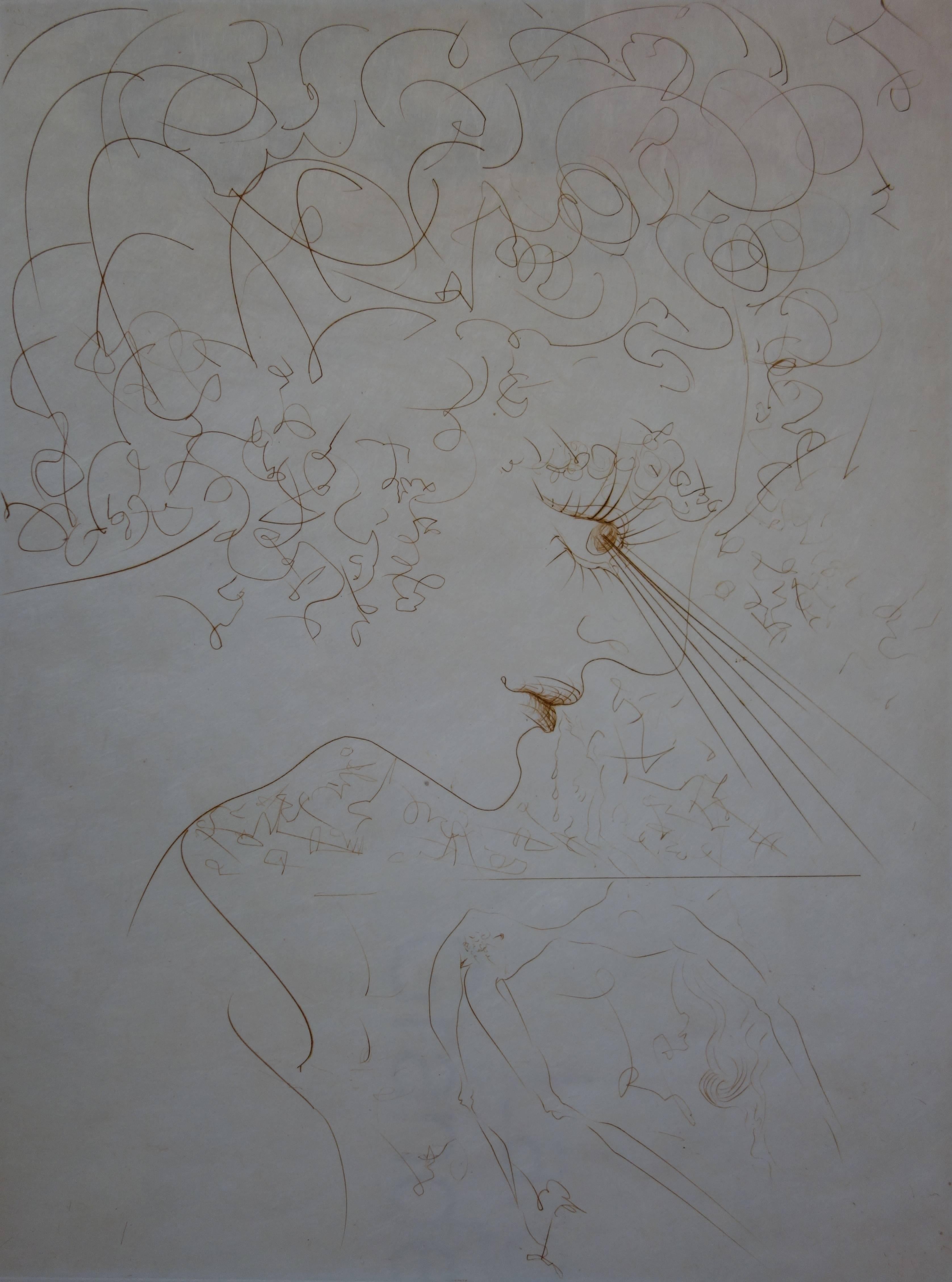 1969 salvador dali etching