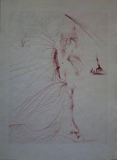 Herons - Original etching - 1969