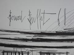 Salle de contrôle - Lithographie sur vellum - 1968