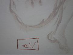 Purgatory 19 - Dante's Dream - woodcut - 1963